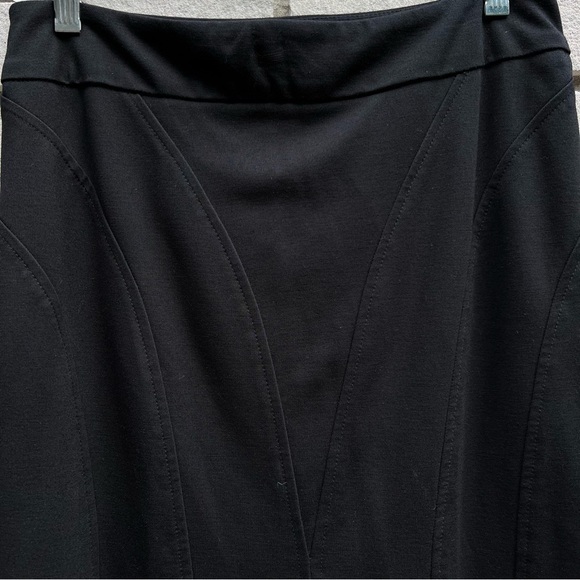 Trisisto Femme Black Pull-on Stretch Skirt Sz S - Picture 8 of 10